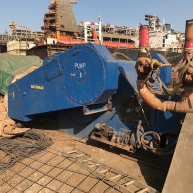 Used 12-P-160 Mud Pump with Rear Mounted 1600HP Motors