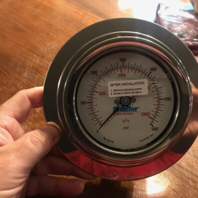 NOV BOP Control Panel Gauges